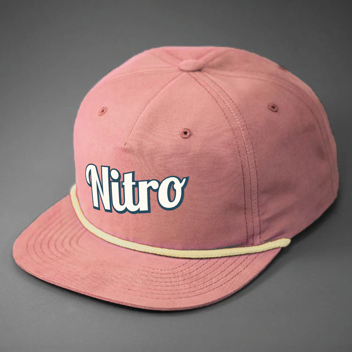 NITRO GRAMPS SNAPBACK - SALMON