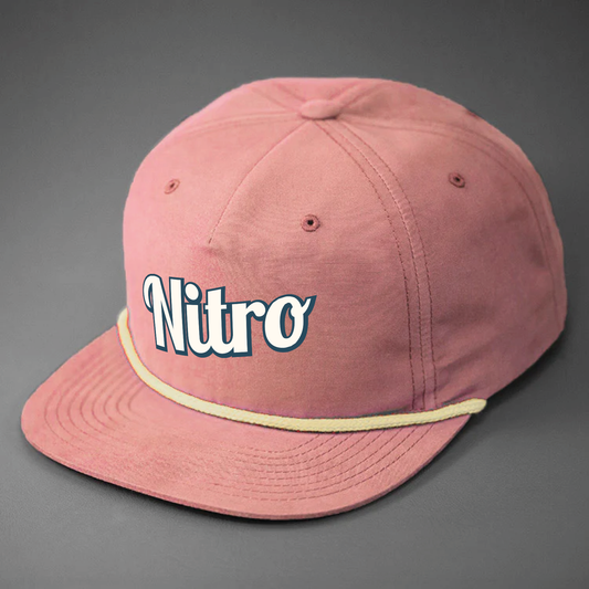 NITRO GRAMPS SNAPBACK - SALMON