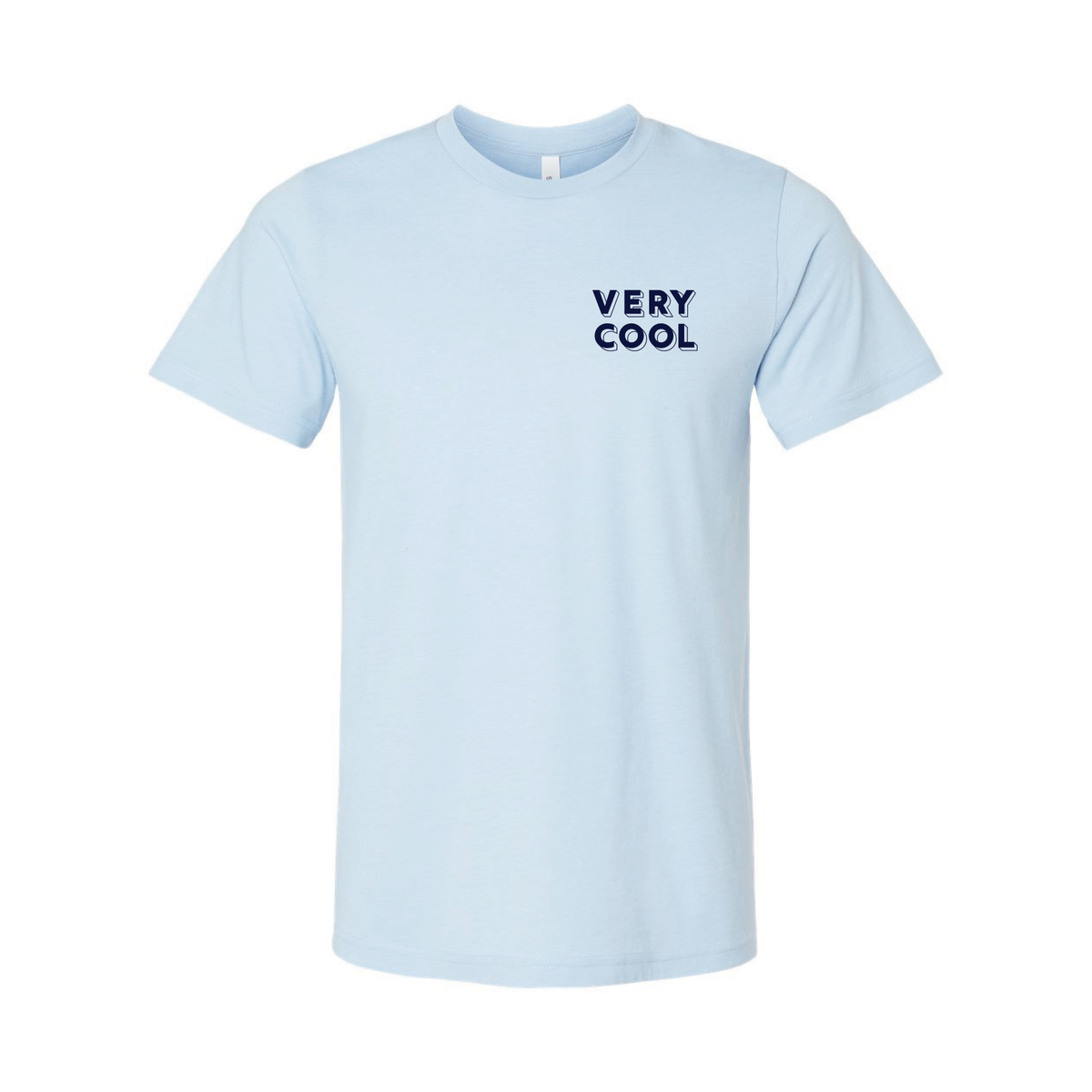 VC TEE - HEATHER LIGHT BLUE